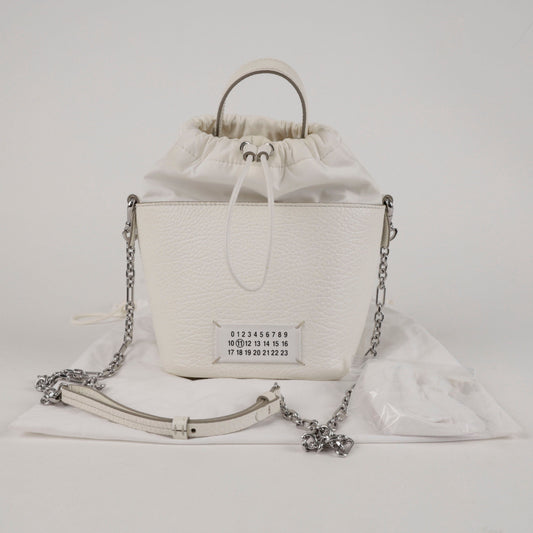 MAISON MARGIELA Damen Mini Bucket Bag Weiß 157408098