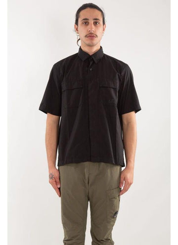 CP COMPANY コットンリップストップショートスリーブシャツ 152204663
