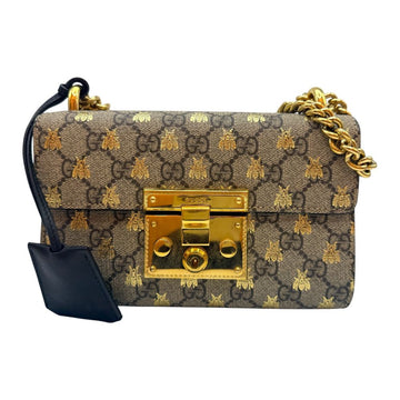 Gucci Supreme Padlock Small Chain Shoulder Bag 409487 157833586