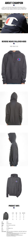 CHAMPION Hoodie Reverse Weave Granite GF68-Y06147-0OC 118695605 [P]