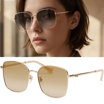 GUCCI Sonnenbrille GG1146SK Übergröße Alltag Mode 126840432
