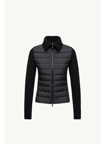 Moncler Down Wool Zip-Up Cardigan 156730145 [P]