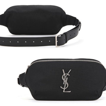 SAINT LAURENT Gürteltasche Monogramm Logo schwarz 33222382