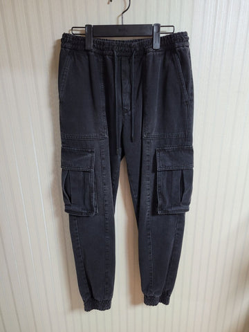 JUUN.J ジョガーカゴパンツ JC1221PD35 黒青 [44] A1 157834178