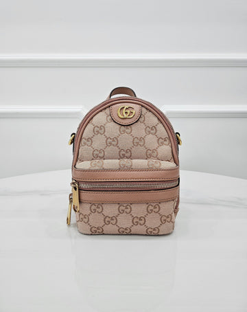 Gucci Ophidia Mini GG Shoulder Bag Pink 739701 138628763