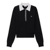 Celine Women's Cashmere Silk Polo Knit 156161839 [P]