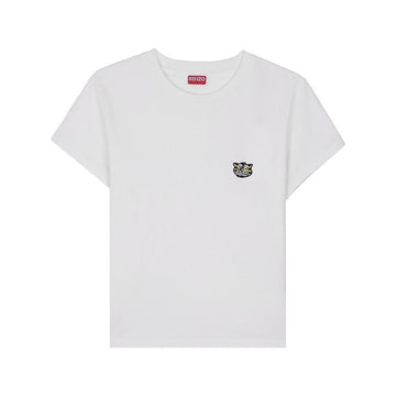 KENZO Frauen Wild Tiger Stickerei T-Shirt 154165994 [P]