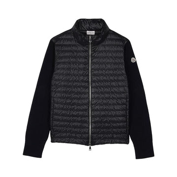 MONCLER 男性用パディングジップアップカーディガン 153200109