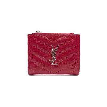 SAINT LAURENT マトラゼ モノグラム 二つ折り財布 (517045) 157834482