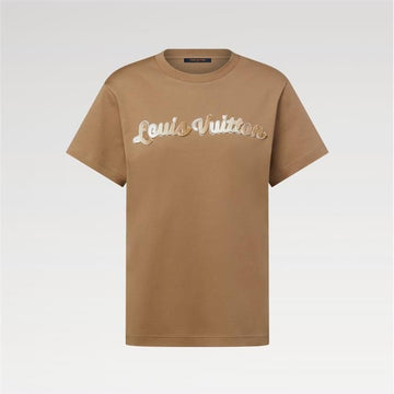LOUIS VUITTON グラデーション シグネチャー Tシャツ 1AJHFI / レディース ラウンドネック 半袖 Tシャツ 157834775 [P]