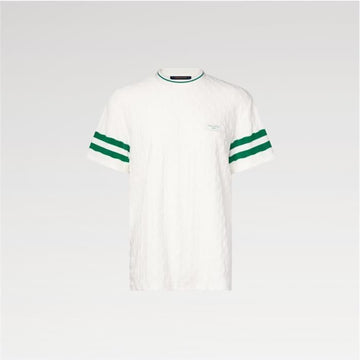Louis Vuitton Damier Terry Tennis T-shirt 1AK7IS / Men's Round Neck Short Sleeve T-shirt 157834783 [P]