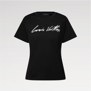 LOUIS VUITTON シグネチャー Tシャツ 1AII2 / レディース ラウンドネック 半袖Tシャツ 157834838 [P]