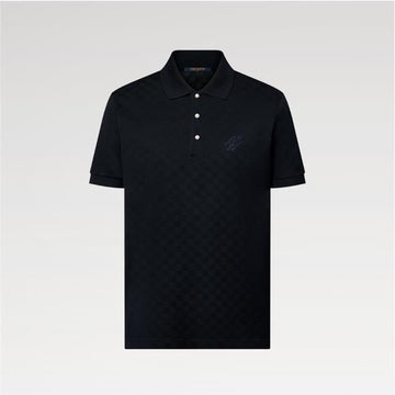 LOUIS VUITTON コットン ピケ ポロシャツ 1AFRA / メンズ カラ付き 半袖 Tシャツ 157834849 [P]