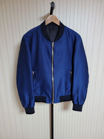 SYSTEM Men's Blue Blouson Jacket [95] 157840250