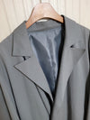 SYSTEM Trench Coat for Men in Ash Gray 100 157840254 [P]