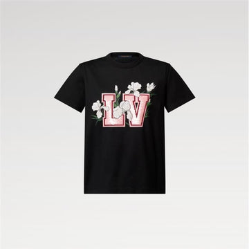 LOUIS VUITTON シーケンシグネチャーティーシャツ 1AK60I / レディースラウンドネック半袖Tシャツ 157840273 [P]