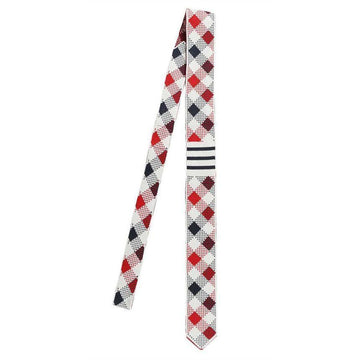 THOM BROWNE Karo-Schräg-Nelkenkrawatte Hellrot MNL044K Y4003 960 123042479 [P]