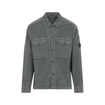 CP COMPANY Corduroy Lens Button Overshirt 148268143 [P]