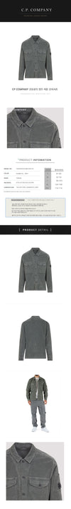 CP COMPANY コーデュロイ レンズ ボタン オーバーシャツ 148268143 [P]