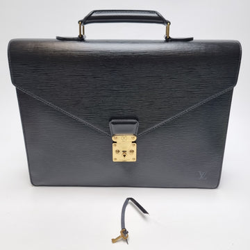 LOUIS VUITTON セラビエット ブリーフケース ブラック (最上級, 書類バッグ) 601-20 157846844