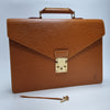 LOUIS VUITTON Serbiette Aktentasche in Kamel mit edler Verarbeitung 604-17 157848873 [P]
