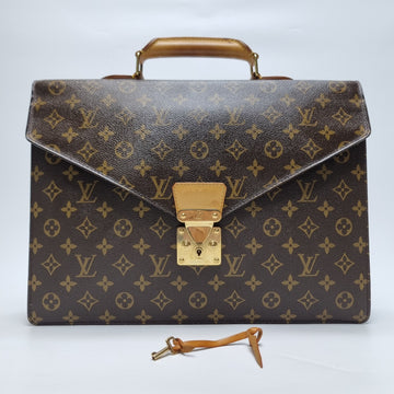 LOUIS VUITTON Monogram Serviette Aktentasche Unisex (Top-Qualität) 157851470