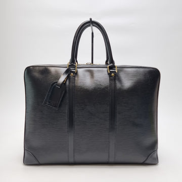 LOUIS VUITTON Dokumentenbörse Epi in Schwarz (Top-Qualität, Unisex) 157851910