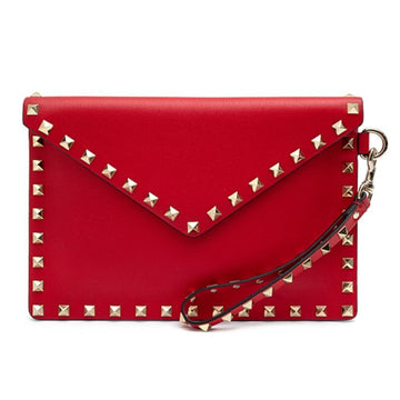 VALENTINO フラップクラッチバッグ 157854501