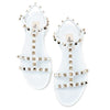 VALENTINO Frau Rockstud Riemchen Sandalen 157854524 [P]