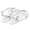 VALENTINO Frau Rockstud Riemchen Sandalen 157854524 [P]