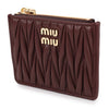 Miu Miu Nappa Leather Card Holder 157855440 [P]