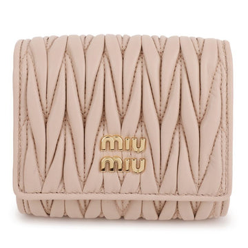 MIU MIU Kleine Matelassé Nappa-Leder Geldbörse 157855443