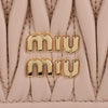 Miu Miu Small Matelassé Nappa Leather Wallet 157855443 [P]