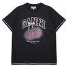 GANNI Raspberry T-Shirt 157855552 [P]