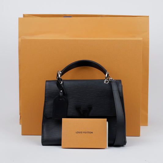 LOUIS VUITTON PM Epi Leder Tote und Schultertasche Schwarz 157522150 [P]