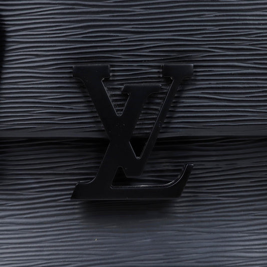 LOUIS VUITTON PM Epi Leder Tote und Schultertasche Schwarz 157522150 [P]