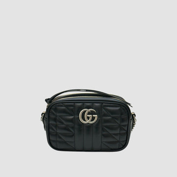 GUCCI GGマーモントミニショルダーバッグ ブラック 634936 157867844
