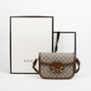Gucci Horsebit 1955 GG Small Shoulder Bag Brown 157549242 [P]
