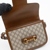Gucci Horsebit 1955 GG Small Shoulder Bag Brown 157549242 [P]