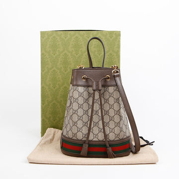 Gucci Ophidia GG Small Bucket Bag Brown 157639436