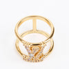LOUIS VUITTON Iconischer Trezo Ring M1223M 157685803 [P]