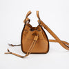Loewe Mini Calfskin Hamock Drawstring Tote and Crossbody Bag Brown 157797280 [P]