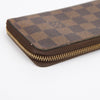 LOUIS VUITTON クレマンス ウォレット ダミエ エベン キャンバス 長財布 チェリーブラウン 157797533 [P]