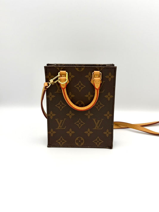 LOUIS VUITTON Kleine Sac Plat Monogram (M69442) 157867882