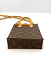 LOUIS VUITTON Kleine Sac Plat Monogram (M69442) 157867882 [P]