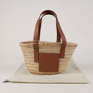 LOEWE Logo Rattan kleine Korbtasche 157593534