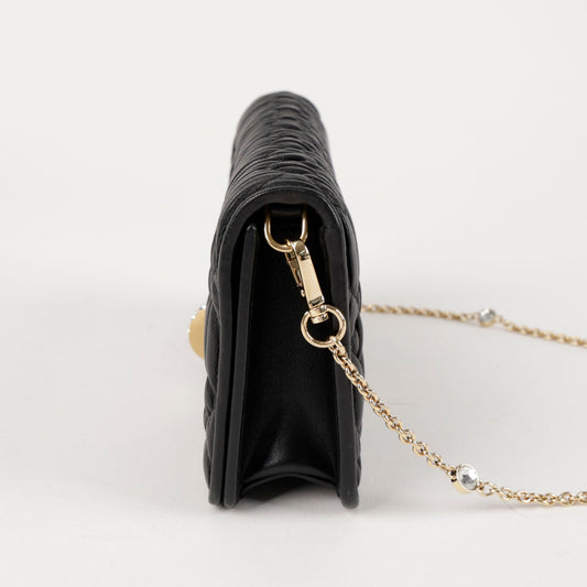 MIU MIU Kristallkette Schulter Crossbody Tasche 157594308