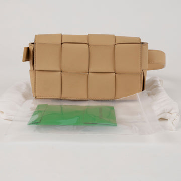 Bottega Veneta Intrecciato Mini Leather Belt Bag Almond 157594334
