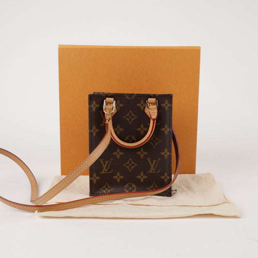 LOUIS VUITTON Damen Petite Monogram Canvas Tote-Bag 157638330