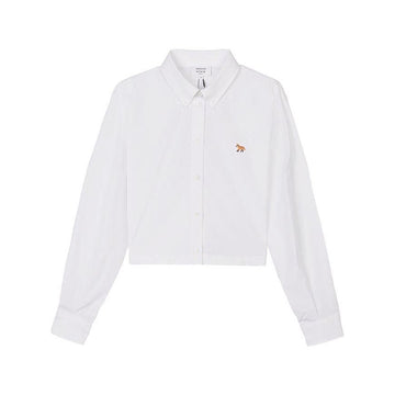 Maison Kitsune Baby Fox Crop Shirt 154750868 [P]